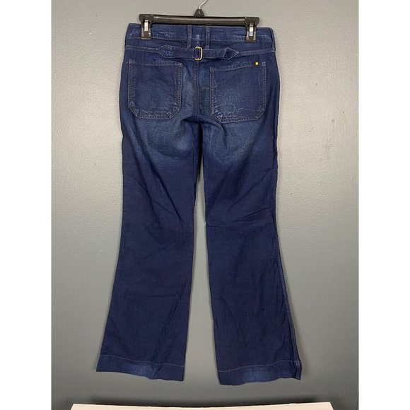 LUCKY BRAND Size 0/25 Blue Jeans Rancher Trouser Wide Leg NEW NWT - Picture 6 of 12